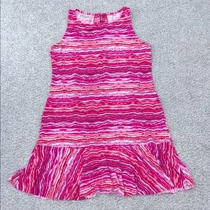 Tommy Bahama Pink Flounce Swimsuit Coverup Dress
